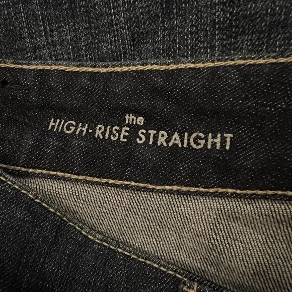 LIVERPOOL Jeans Womens 18W Blue Denim High Rise Straight Leg Stretch - Picture 5 of 9